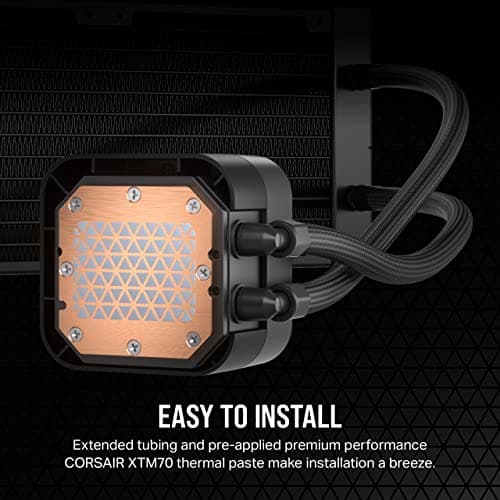 Corsair iCUE H150i ELITE LCD XT Water 360mm LCD 65.57 CFM Black image