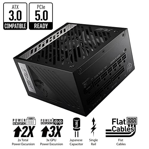 MSI MPG A750G PCIE5 750W Fully Modular 80+ Gold ATX image