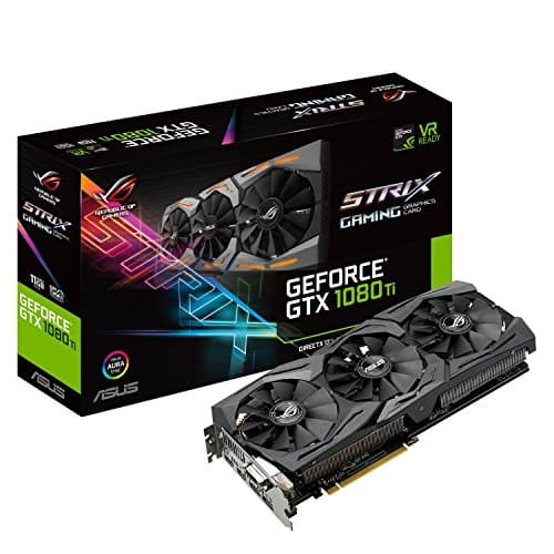 Asus STRIX GAMING GeForce GTX 1080 Ti 11GB GDDR5X Black image
