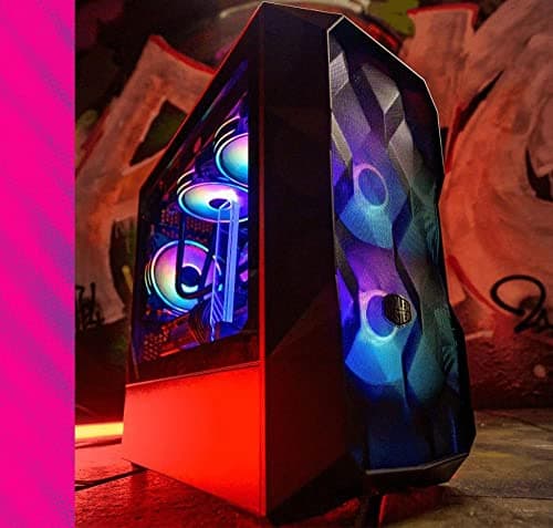 Cooler Master TD300 Mesh Micro ATX Mini Tower White / Black Tempered Glass, USB 3.2 Gen 1 Type-A image