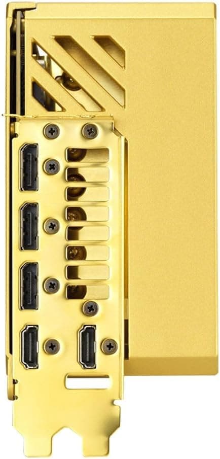 Asus ROG Astral Dhahab CORE OC GeForce RTX 5080 16GB GDDR7 Gold / Blue image
