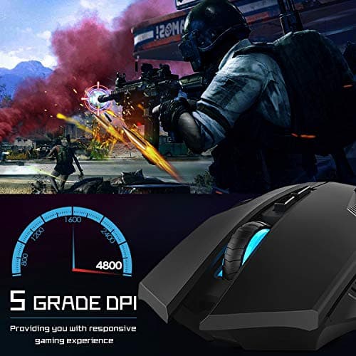 TeckNet Raptor Pro Wired Optical Gaming Mouse image