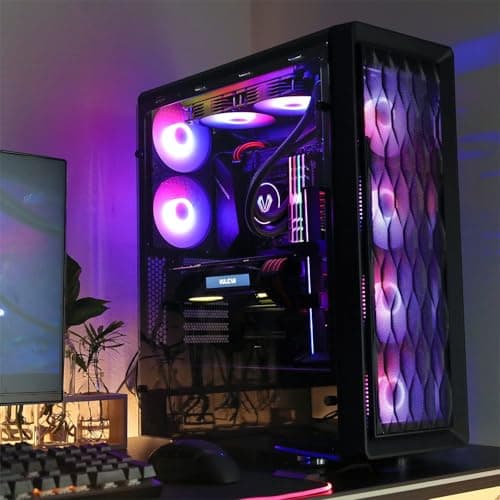 Vetroo ARGB120 120mm Black Addressable RGB PWM 48.1 CFM 3-Pack image