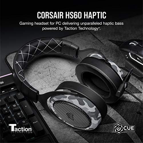 Corsair HS60 HAPTIC Closed-Back Gaming Headset image