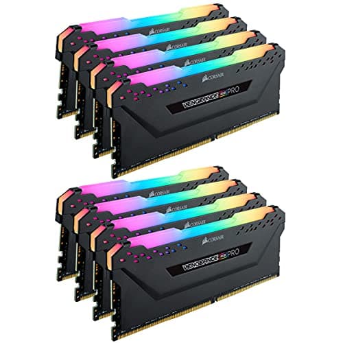 Corsair Vengeance RGB Pro Black DDR4-3200 CL16 256GB (8x32GB) image