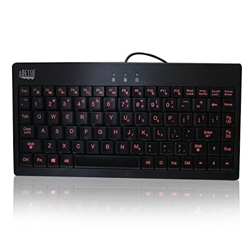 Adesso SlimTouch 110 Wired Slim Keyboard image