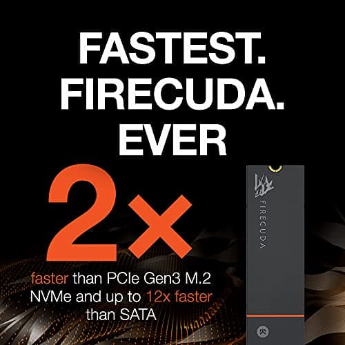 Seagate FireCuda 530 w/Heatsink 4TB SSD M.2-2280 PCIe 4.0 x4 NVMe image