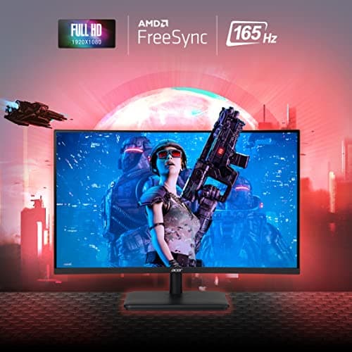 Acer ED270U P 31.5" 1440p 165Hz VA Curved Monitor image