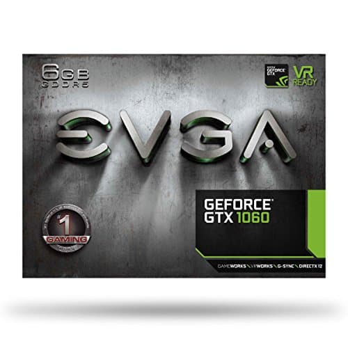 EVGA GeForce GTX 1060 GAMING 6GB GDDR5 Black / Silver image