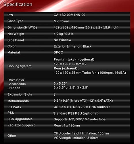 Thermaltake Versa H21 ATX Mid Tower Black image