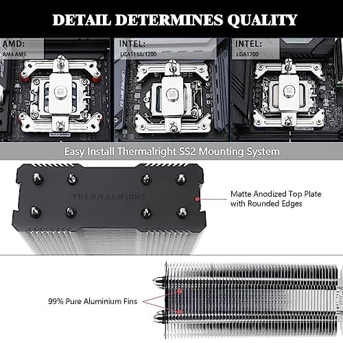 Thermalright Assassin X 120 V2 Air 154mm Black / Silver image