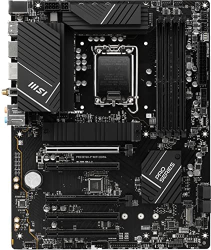 MSI PRO B760-P WIFI LGA1700 DDR4 ATX image