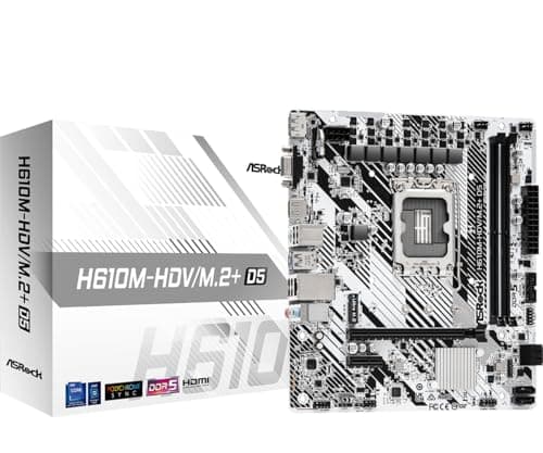 ASRock H610 M-HDV/M.2+ D5 LGA1700 DDR5 Micro ATX image