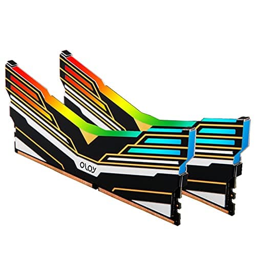 OLOy WarHawk RGB Black / Gold DDR4-3200 CL16 16GB (2x8GB) image