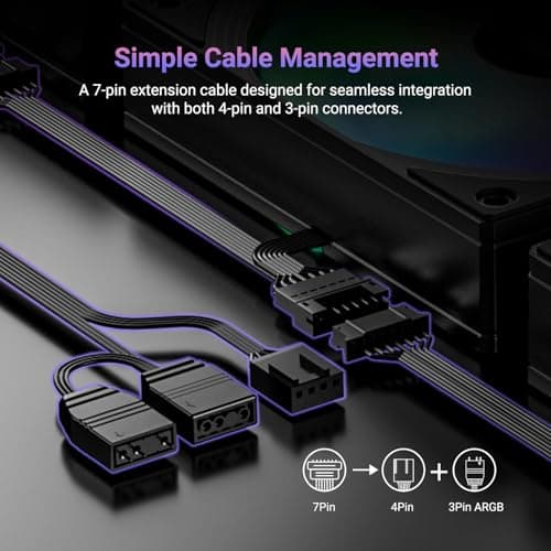 ID-COOLING FX360 Water 360mm INF 58 CFM Black image