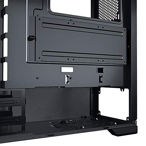 MagniumGear Neo Air ATX Mid Tower White / Black Tempered Glass Side Panel, USB 3.2 Gen 1 Type-A Front Panel, 450 x 200 x 460 mm Dimensions image