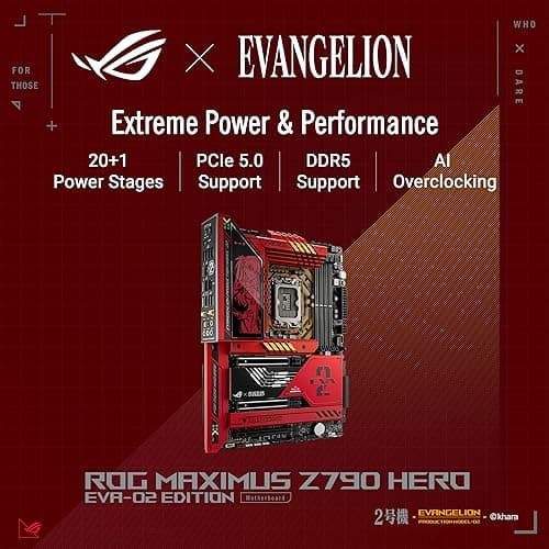 Asus ROG MAXIMUS Z790 HERO EVA-02 EDITION DDR5 ATX image