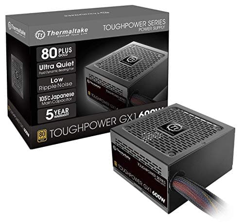 Thermaltake Toughpower GX1 Black 600W Non-Modular 80+ Gold Certified main image