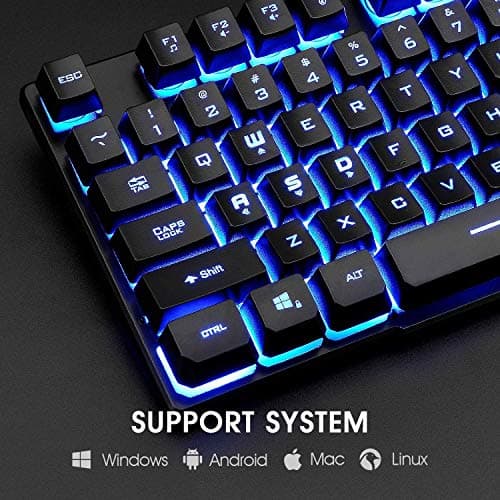 Rii RK100 Wired Standard Keyboard image