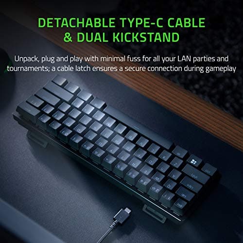 Razer Huntsman Mini RGB Razer Red Optical Linear Wired Gaming Keyboard image