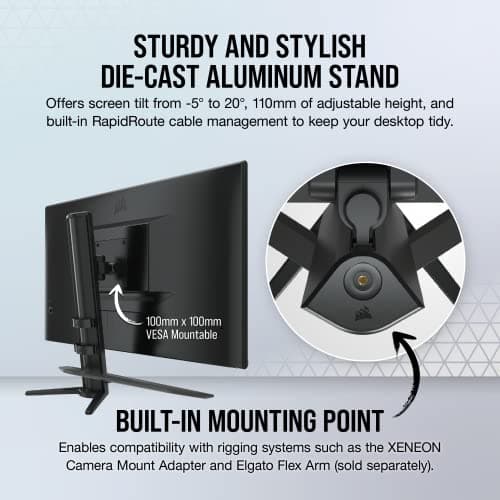 Corsair XENEON 32QHD165 32" 1440p 165Hz IPS Monitor image