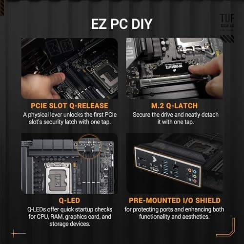 Asus B860 TUF GAMING B860M-PLUS DDR5 Micro ATX image