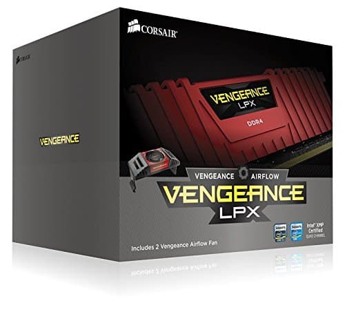 Corsair Vengeance LPX Black / Yellow DDR4-3333 CL16 64GB (4x16GB) image