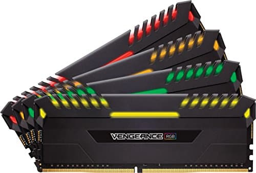 Corsair Vengeance RGB Black DDR4-3000 CL15 32GB (4x8GB) image
