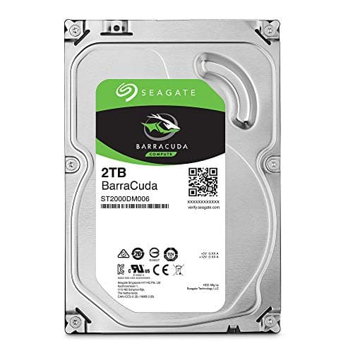 Seagate BarraCuda 2TB 3.5" HDD 7200RPM SATA image