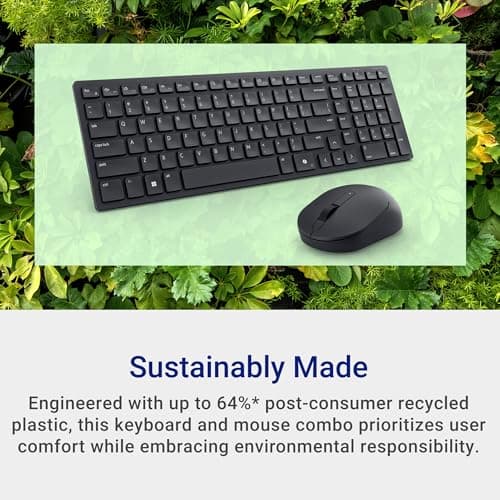 Dell KM5221W Wired/Wireless Standard Keyboard With Optical Mouse image