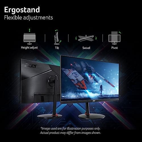 Acer Nitro XV1 XV271U M3bmiiprx 27" 1440p 180Hz IPS Monitor image