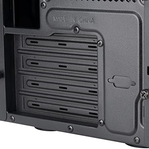 Silverstone FARA 313 Micro ATX Mid Tower Black with USB 3.2 Gen 2 Type-C and USB 3.2 Gen 1 Type-A image