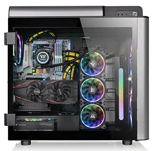Thermaltake Level 20 GT RGB Plus ATX Full Tower Black / Silver Tempered Glass Side Panel image