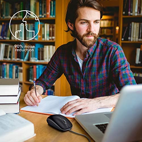 Logitech M110 Optical Wired Mouse image