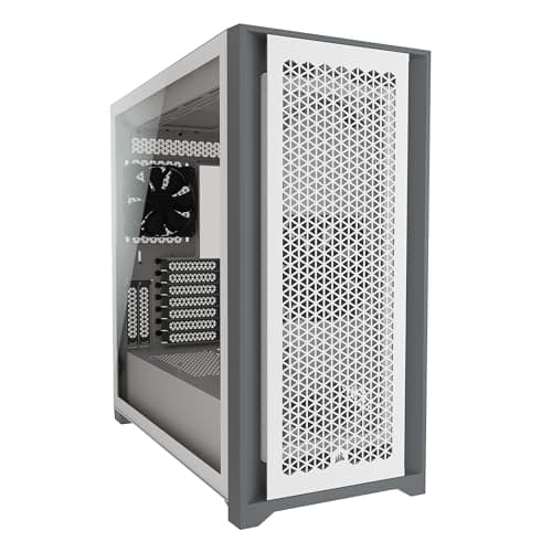 Corsair 5000D AIRFLOW ATX Mid Tower White / Gray Tempered Glass Side Panel main image