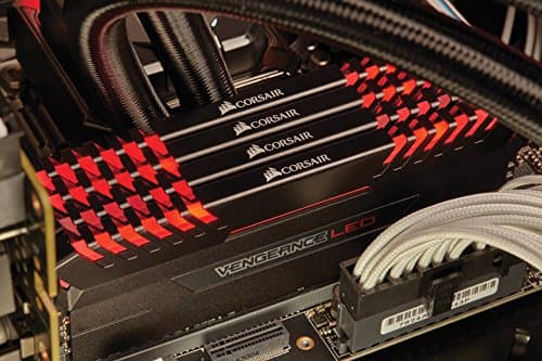 Corsair Vengeance LED Black / Red DDR4-2666 CL16 64GB (4x16GB) image