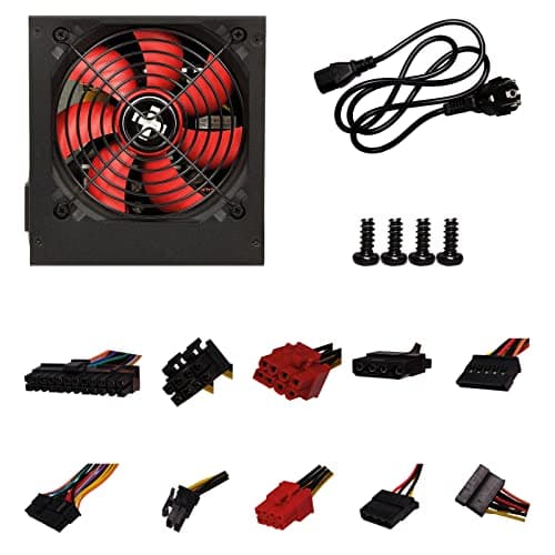 Xilence XP600R6 Black/Red 600W Non-Modular image