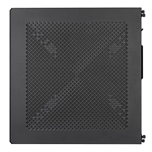 Silverstone Milo 12 HTPC Black Mesh Side Panel, USB 3.2 Gen 2 Type-C, USB 3.2 Gen 1 Type-A image