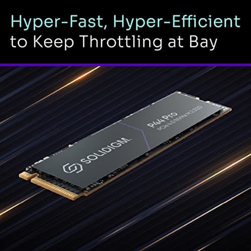 Solidigm P44 Pro 512GB SSD M.2-2280 PCIe 4.0 x4 NVMe image