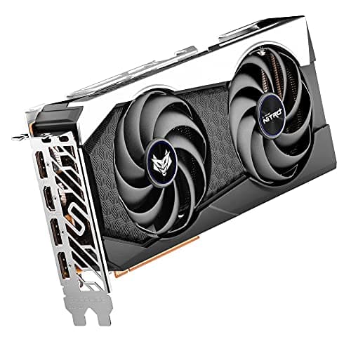 Sapphire NITRO+ Radeon RX 6600 XT 8GB GDDR6 Black / Silver image