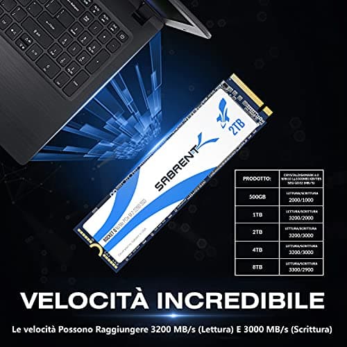 Sabrent Rocket Q 2TB,Internal,M.2 2280 (SB-RKTQ-2TB) SSD image