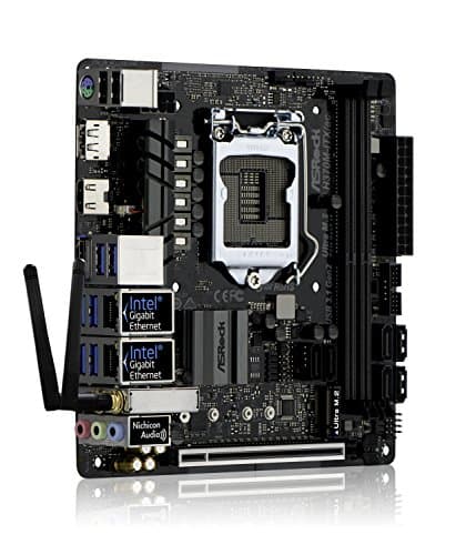 ASRock H370M-ITX/ac LGA 1151 (300 Series) Intel H370 HDMI SATA 6Gb/s USB 3.1 Mini ITX Intel Motherboard image