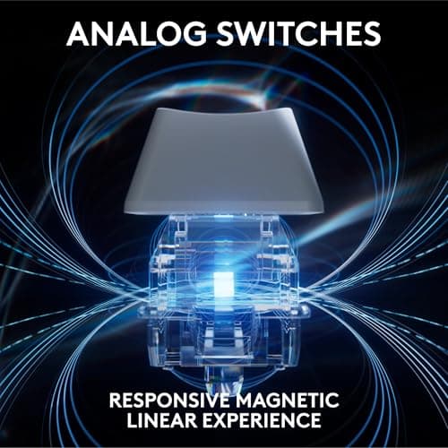 Logitech PRO X RAPID RGB Logitech Magnetic Analog Wired Gaming Keyboard image