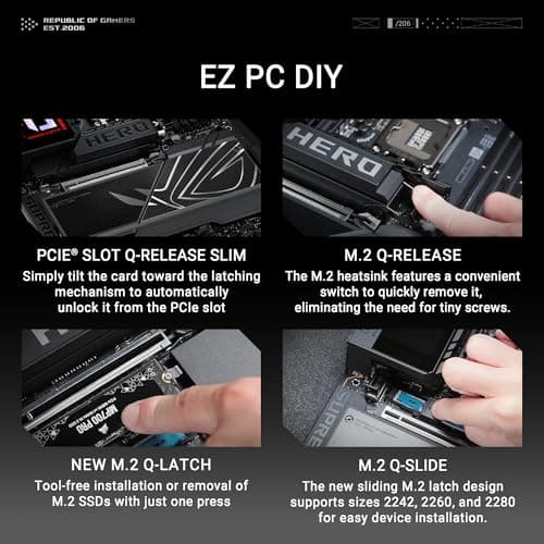 Asus Z890 ROG MAXIMUS HERO LGA1851 DDR5 ATX image