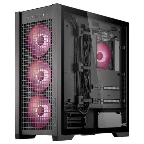 Asus TUF Gaming GT302 ATX Mid Tower Black ARGB Tempered Glass image