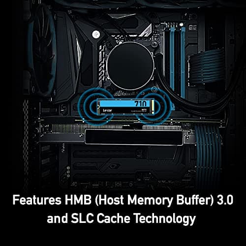 Lexar NM710 1TB SSD M.2-2280 PCIe 4.0 x4 NVMe image