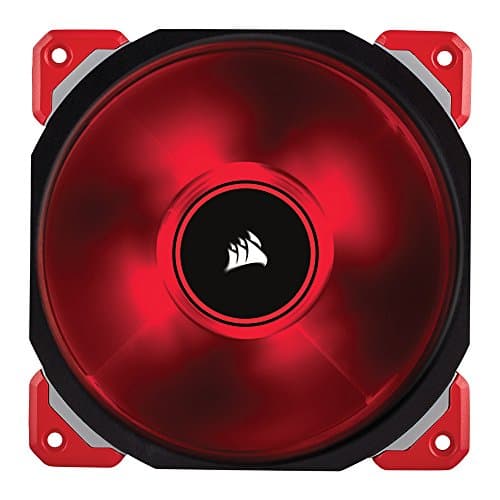 Corsair ML120 Pro 120mm Black / Red PWM Red 75 CFM image