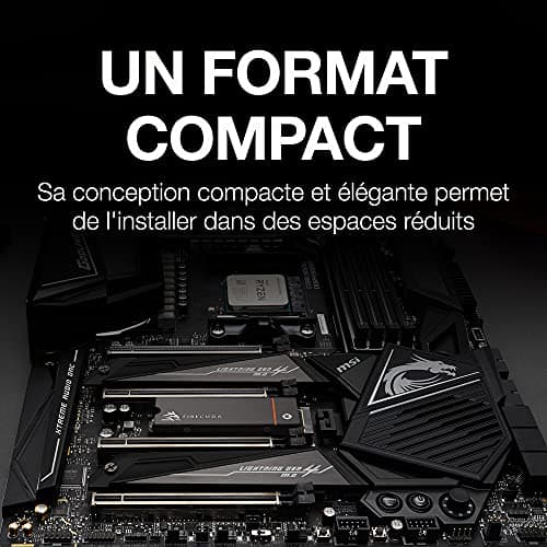 Seagate FireCuda 530 w/Heatsink 500GB SSD M.2-2280 PCIe 4.0 X4 NVMe image