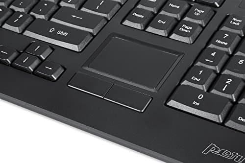 Perixx 10165 Wired Slim Keyboard With Touchpad image