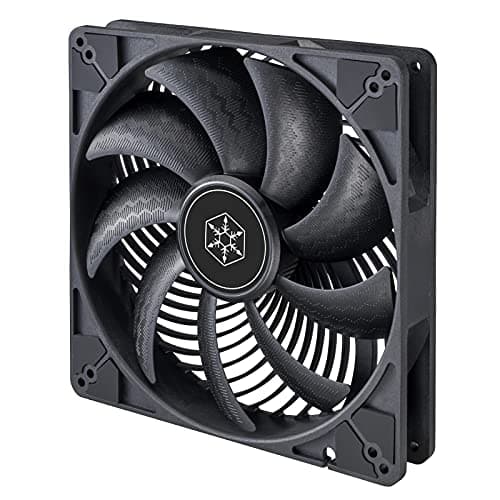 Silverstone Air Penetrator 184i PRO 180mm Black PWM 4th Generation image